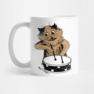 Drummer Cat Mug